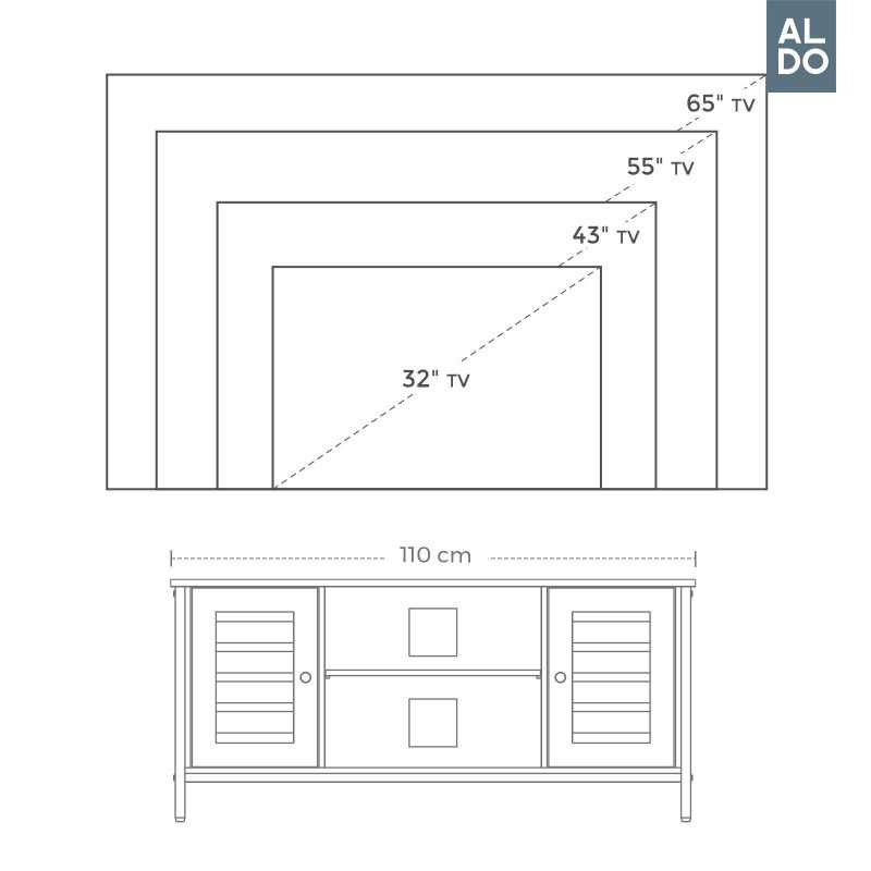 Dulap TV Cu Depozitare Retro Industrial - Sofastil.ro