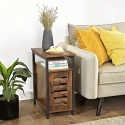 Noptiera-Dulap Lateral retro Rustic - Sofastil.ro