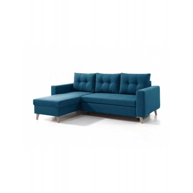 Canapea coltar living Noris, extensibil cu lada