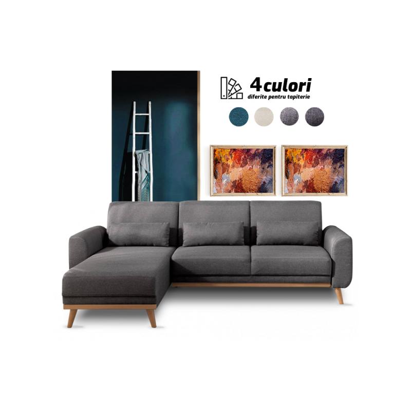 Coltar sufragerie extensibil cu colt reversibil VERSO