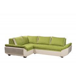 coltar living, modern, coltar extensibil cu lada Elixir, stofa, coltar verde, cu design modern,la comanda
