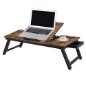 Suport pentru laptop / mic dejun in stil industrial reglabil pe inaltime - Sofastil.ro