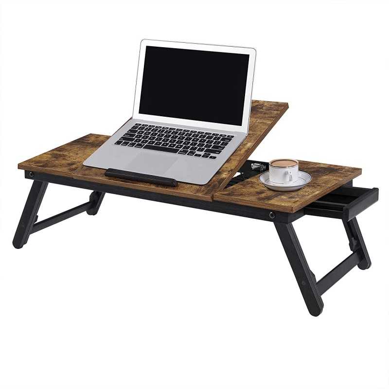 Suport pentru laptop / mic dejun in stil industrial reglabil pe inaltime - Sofastil.ro