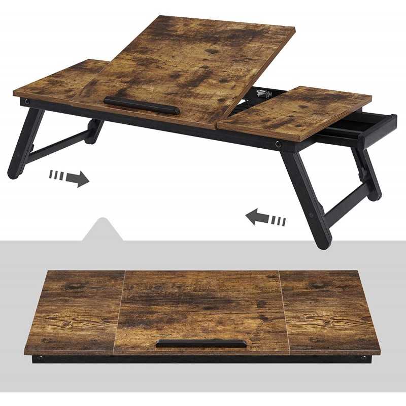 Suport pentru laptop / mic dejun in stil industrial reglabil pe inaltime - Sofastil.ro