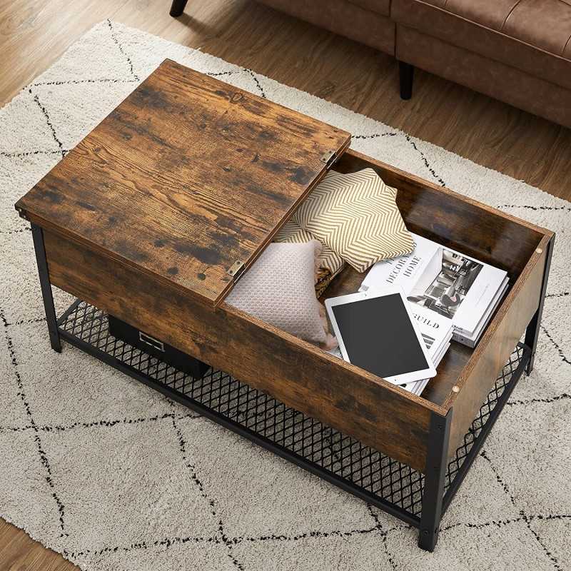 Masuta De Cafea Cu Blat Pliabil - Sofastil.ro