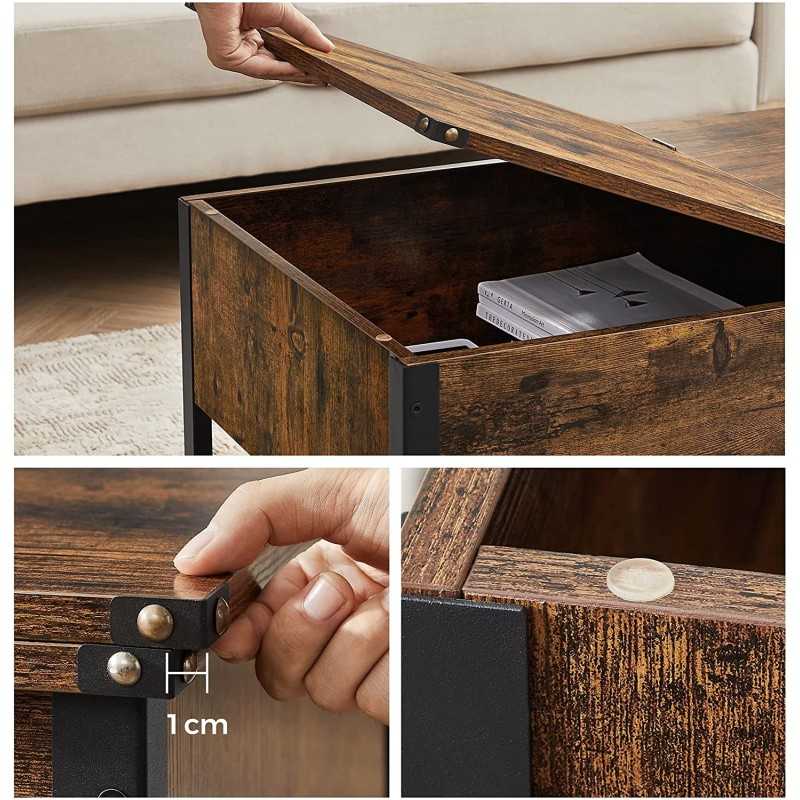 Masuta De Cafea Cu Blat Pliabil - Sofastil.ro