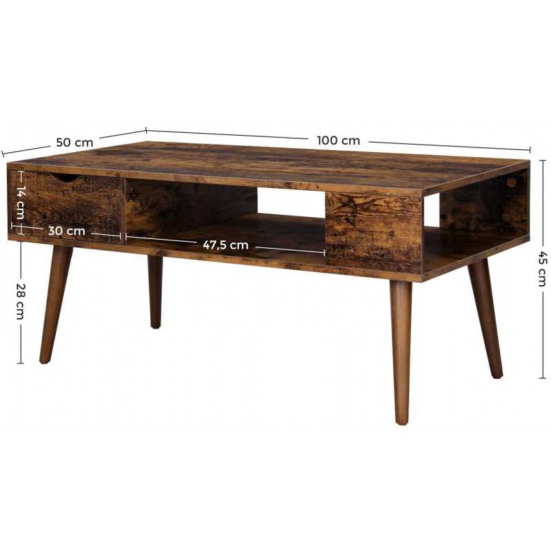 Masuta de cafea cu compartiment deschis - Sofastil.ro
