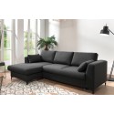 Coltar de living Taylor, extensibil cu lada  - Sofastil.ro