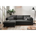 Coltar de living Taylor, extensibil cu lada  - Sofastil.ro