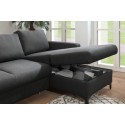 Coltar de living Taylor, extensibil cu lada  - Sofastil.ro