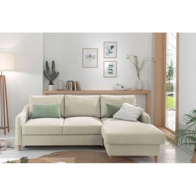 Coltar living extensibil cu lada de dimensiuni mici WILLS