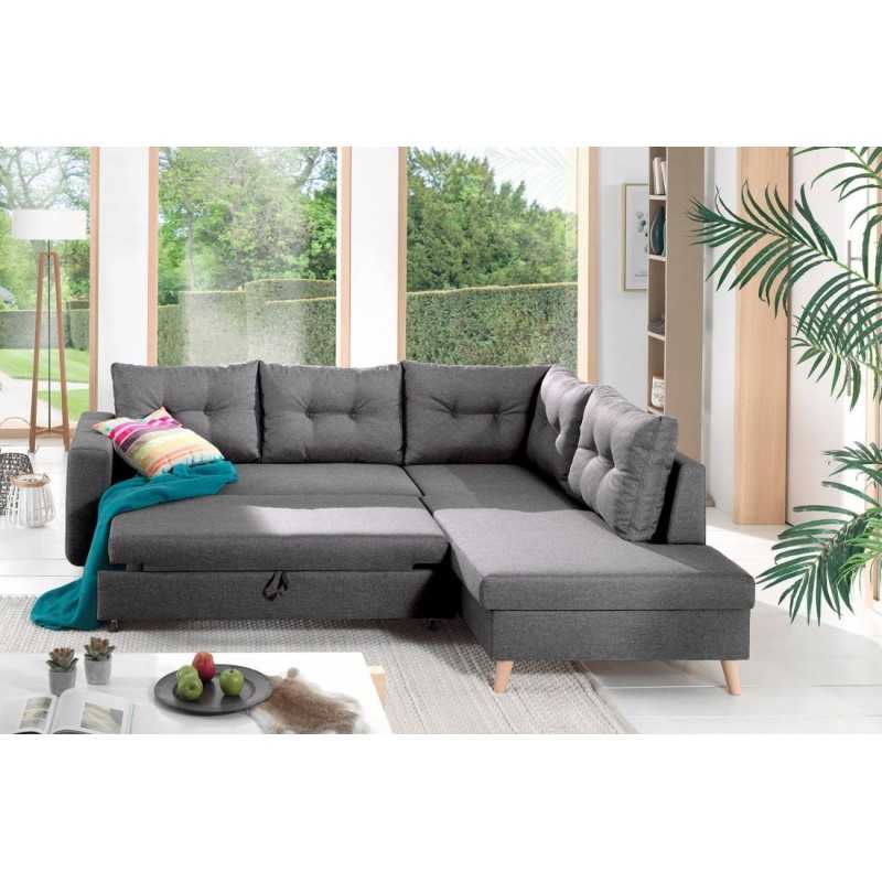 Coltar living Noris , extensibil cu lada - Sofastil.ro