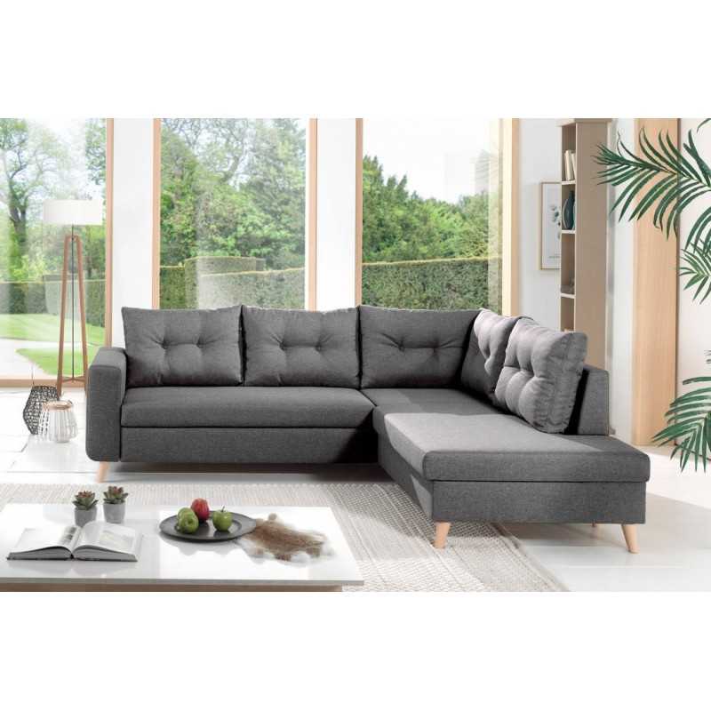 Coltar living Noris , extensibil cu lada - Sofastil.ro