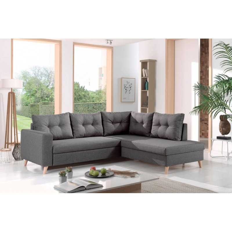 Coltar living Noris , extensibil cu lada - Sofastil.ro