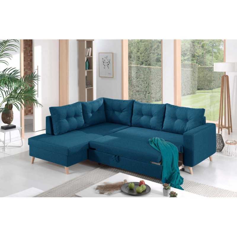 Coltar living Noris , extensibil cu lada - Sofastil.ro