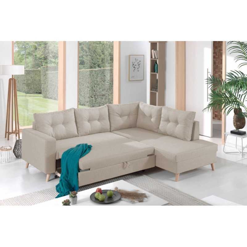 Coltar living Noris , extensibil cu lada - Sofastil.ro