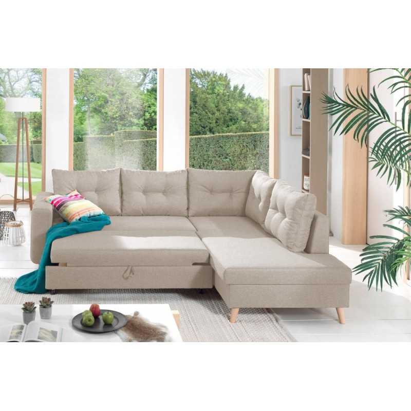 Coltar living Noris , extensibil cu lada - Sofastil.ro