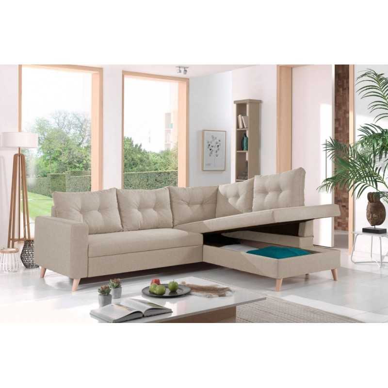 Coltar living Noris , extensibil cu lada - Sofastil.ro