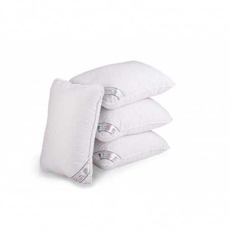 SET 4 Perne Medicinale Hipoalergenice Somnart 50x70cm, HypoallergenicMed, matlasate, lavabile la 95 de grade, fermitate 