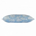 Perna SOMNART, 70x70 cm, umplutura pene 90%, puf 10%, bumbac 100%, model floral blue