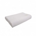 Perna ergonomica Somnart LATEXCEL, 64x40x15 cm, latex natural, husa bumbac 100%, alb