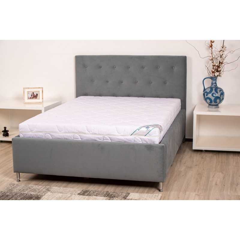 Pachet 1 Saltea hipoalergica SomnART 160x190x17 cm + Protectie matlasata pentru saltea + 2 perne 50 x 70