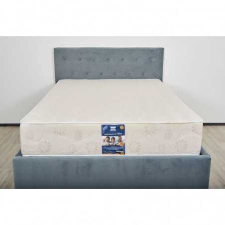 Saltea cu arcuri SomnART FERMO 140x190, înălțime 30 cm, superortopedică, husă matlasată, duritate extra ferma