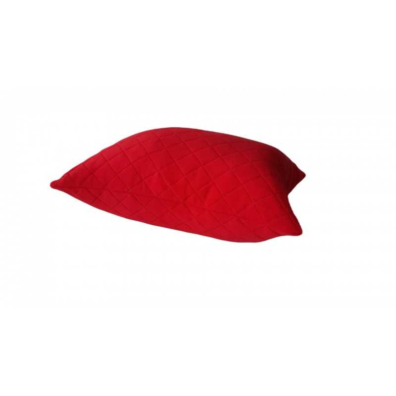 Perna 50x70 matlasata micropolar moale si pufos PolarTech tip Cocolino, culoare Red, Somnart, vidata