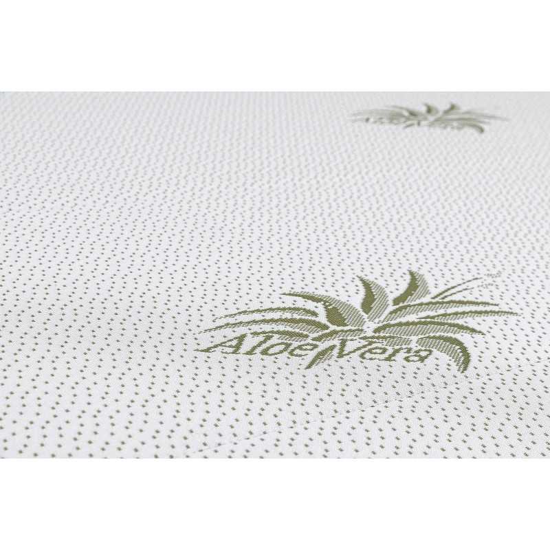 Saltea cu memorie Somnart XXL Memory Plus 160x200, înălțime 25 cm, pentru persoane supraponderale, husă Aloe Vera detașabilă, ru