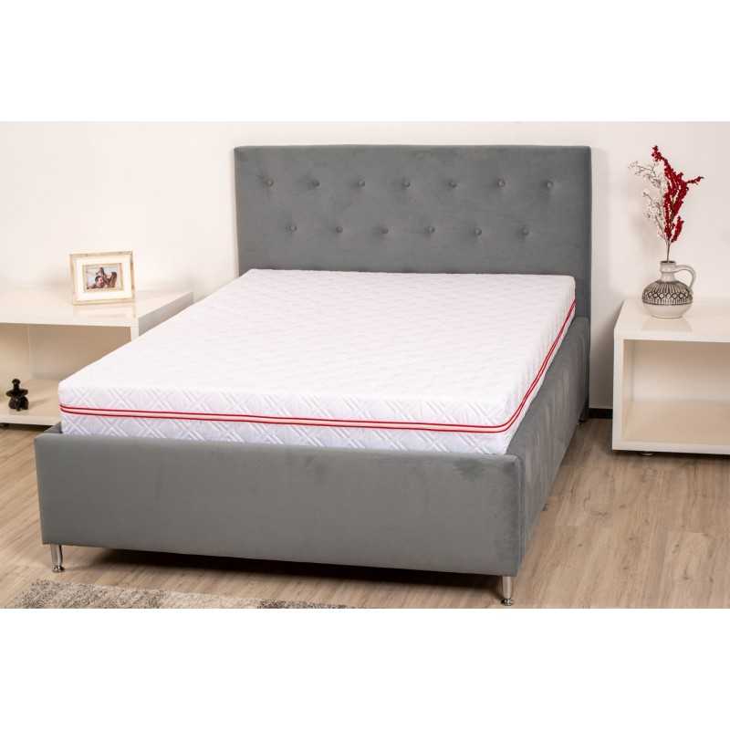 Pachet 1 Saltea Memory SomnART 140x190x17cm + Protectie pentru saltea + 2 perne 50 x 70