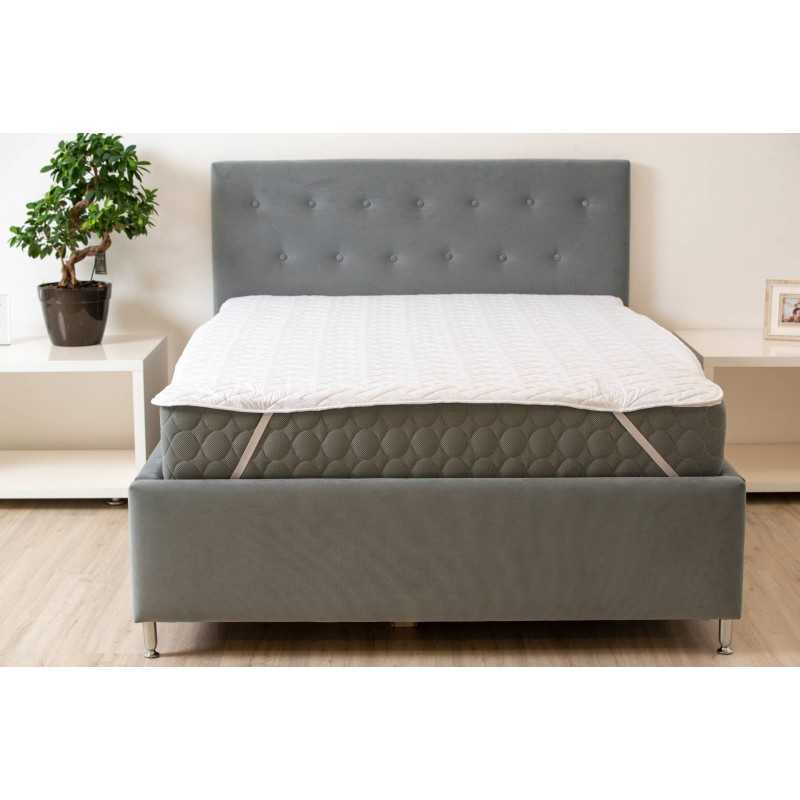 Protectie matlasata pentru saltea Somnart HypoallergenicMed microfibra lavabila la 95°C 140x200 cm