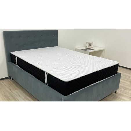 Saltea cu arcuri Pocket Somnart 2Face Confort 90x200, inaltime 22 cm, husa nedetasabila, manere, fermitate medie