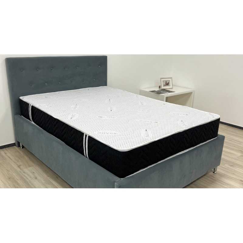 Saltea cu arcuri Pocket Somnart 2Face Confort 160x200, inaltime 22 cm, husa nedetasabila, manere, fermitate medie