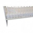 Cearceaf de pat Bumbac alb belelusi si copii, cu elastic, 156x65