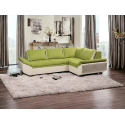 coltar living, modern, coltar extensibil cu lada Elixir, stofa, coltar verde, cu design modern,la comanda