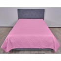 Pachet 1 Set SomnART gama Coral, Pilota 200x220 cm si 2 perne 50x70 cm + Cuvertura Microfibra, 210x240, Sweet Liliac