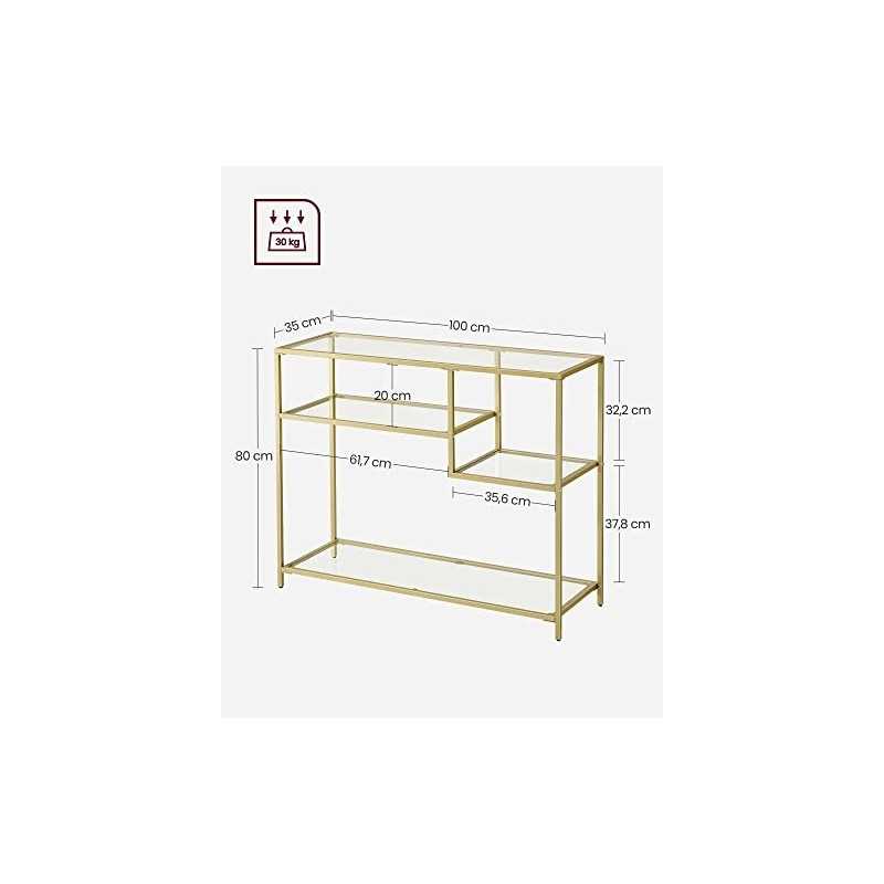 Tabelul consolei 100x35x80cm LGT022A61