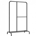 Rack de haine, negru HSR103B01