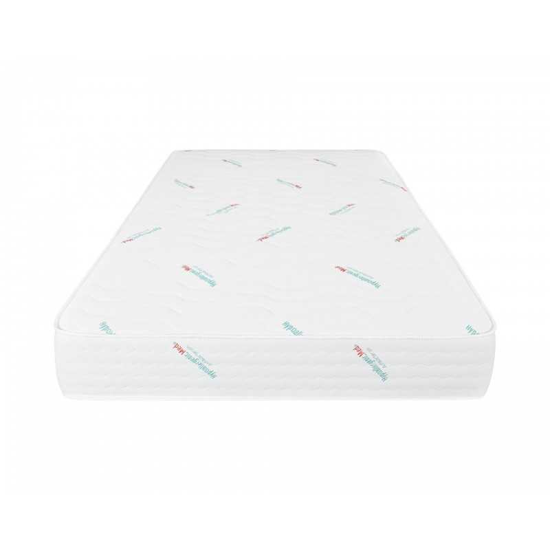 Saltea cu arcuri Pocket HypoallergenicMed® Safe Relax HoReCa 90x200, înălțime 25 cm, ortopedică, husă tratament antialergic, fer