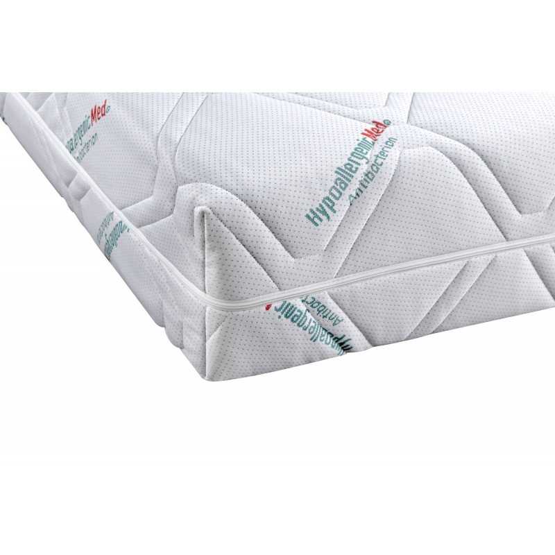 Husa Somnart HypoallergenicMed Antibacteria, 180x200, inaltime 18 cm, detasabila cu fermoar