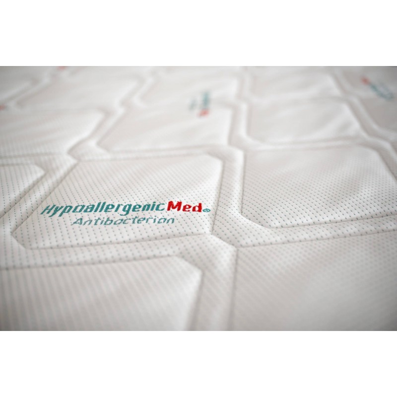 Husa Somnart HypoallergenicMed Antibacteria, 140x200, inaltime 18 cm, detasabila cu fermoar