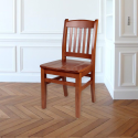 Scaun lemn cu sezut masiv, scaun Nuldog pentru bucatarie,bar,restaurant si sufragerie