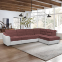ANTONIO - coltar modern cu tetiere reglabile, extensibil cu lada, modular, personalizabil la comanda