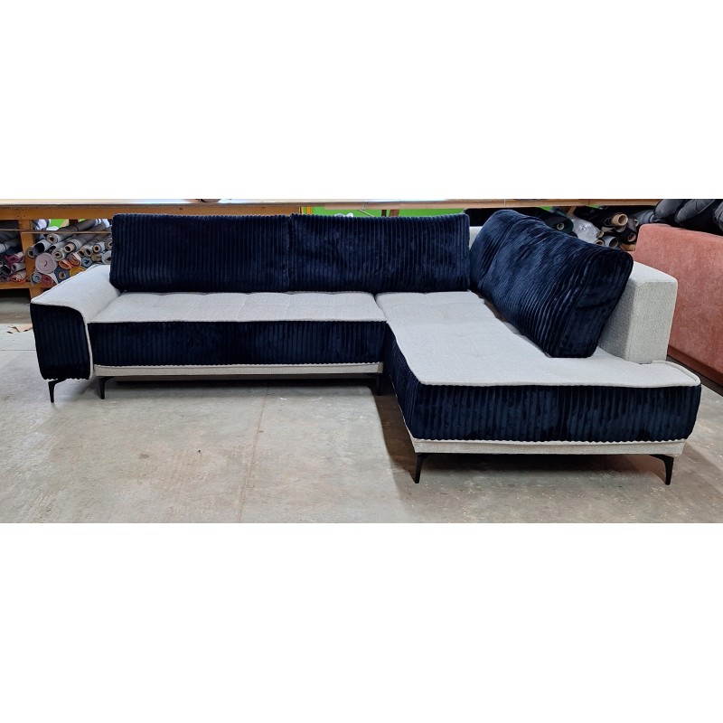 Coltar living modern, extensibil cu lada Baron - Sofastil.ro