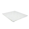 Topper Aloe Vera 140x190x5 cm, cu elastic, husa detasabila si lavabila, fermitate medie