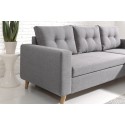 Canapea coltar living Noris, extensibil cu lada