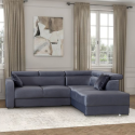 Coltar modern extensibil cu tetiere CASHMIR