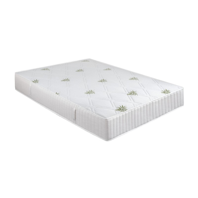 Saltea cu memorie Somnart Memory Ultimate 140x200, înălțime 24 cm, husă cu Aloe Vera, cu mânere, fermitate mare