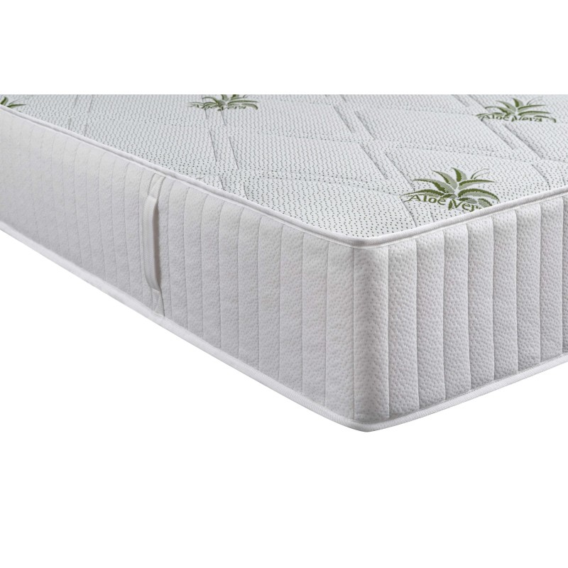 Saltea cu memorie Somnart Memory Ultimate 140x200, înălțime 24 cm, husă cu Aloe Vera, cu mânere, fermitate mare