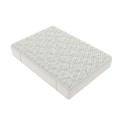 Saltea cu memorie Somnart Silver Relax 160x200, înălțime 24 cm, husă cu ioni de argint, cu mânere, fermitate medie